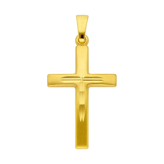 Adelia´s 585 Gold Kreuz Anhänger