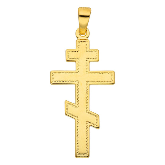 Adelia´s 585 Gold Kreuz Anhänger