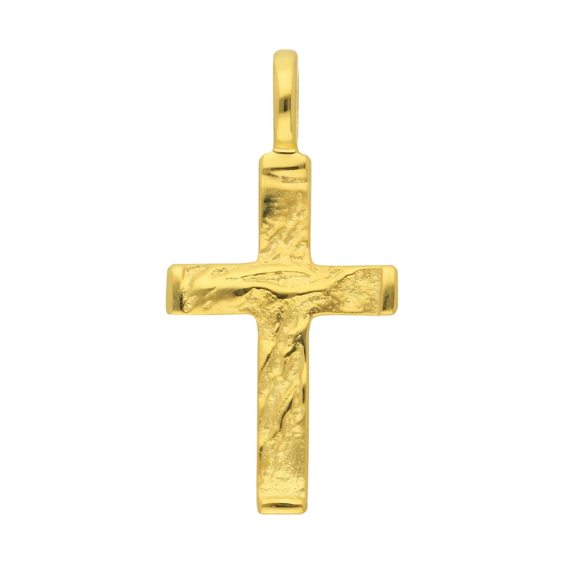 Adelia´s 585 Gold Kreuz Anhänger