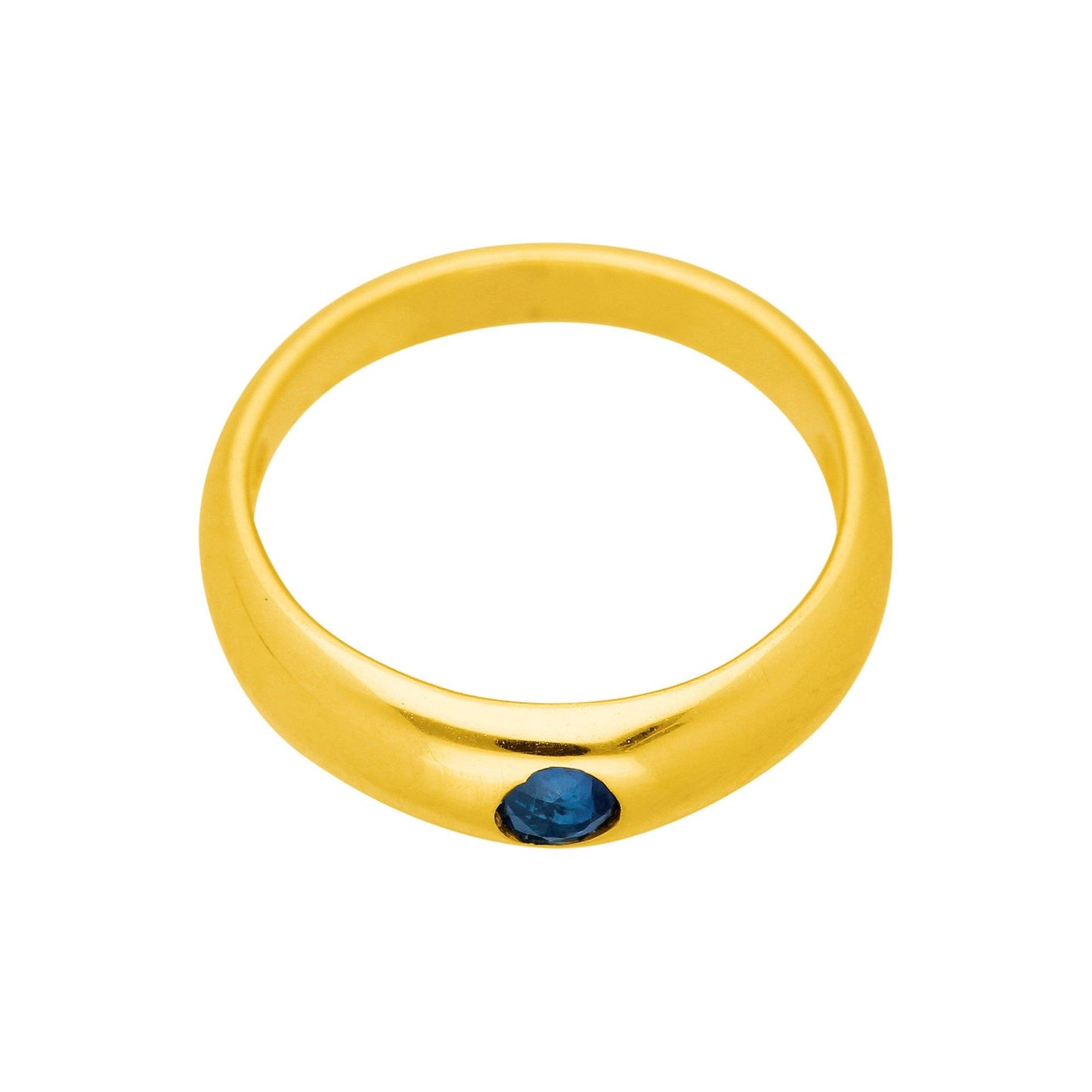 Adelia´s 333 Gold Anhänger Taufring mit Safir Ø 11,2 mm