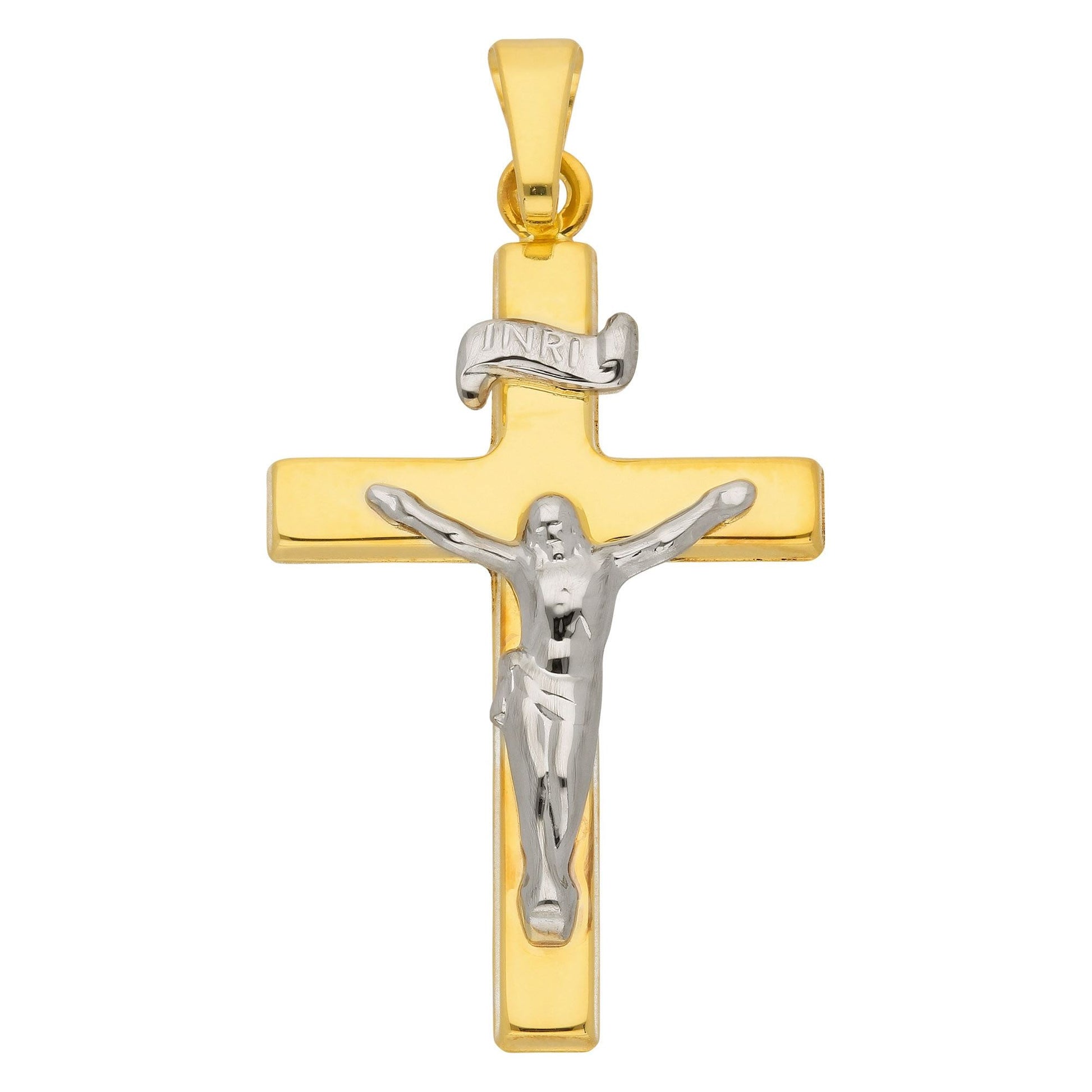 Adelia´s 333 Gold Kreuz Anhänger Korpus