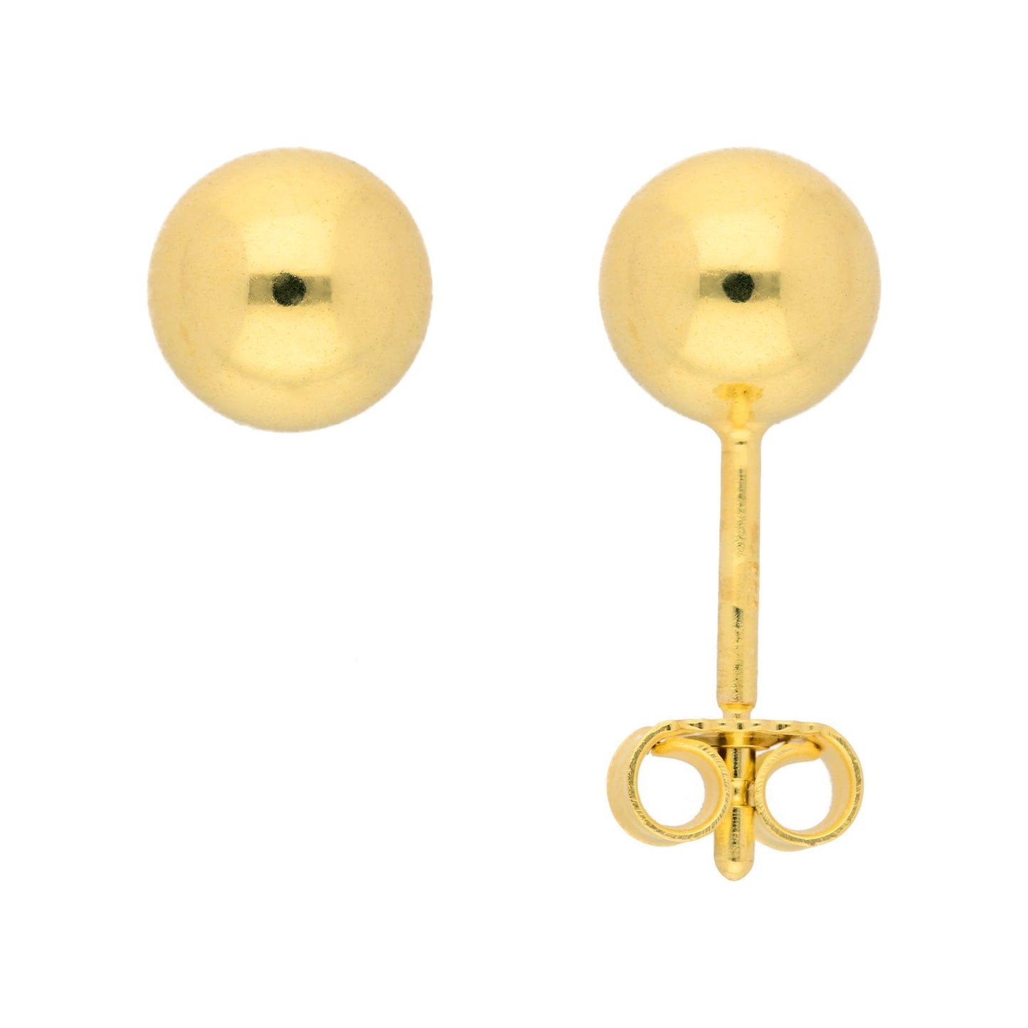 Adelia´s 333 Gold Ohrringe   Ohrstecker Ø 6 mm