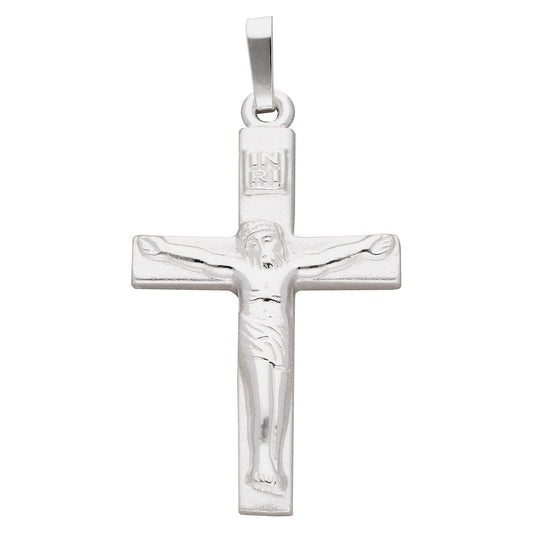 Adelia´s 925 Silber Kreuz Anhänger Korpus