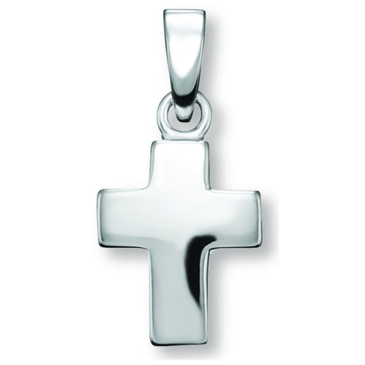 One Element  Kreuz Anhänger aus 925 Silber