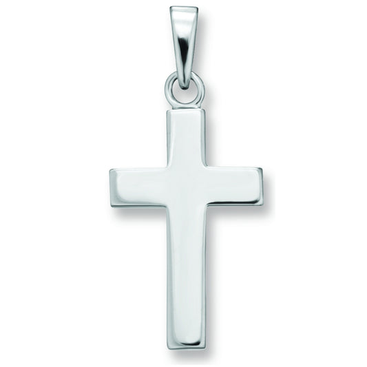 One Element  Kreuz Anhänger aus 925 Silber