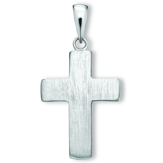 One Element  Kreuz Anhänger aus 925 Silber