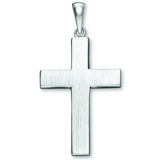 One Element  Kreuz Anhänger aus 925 Silber