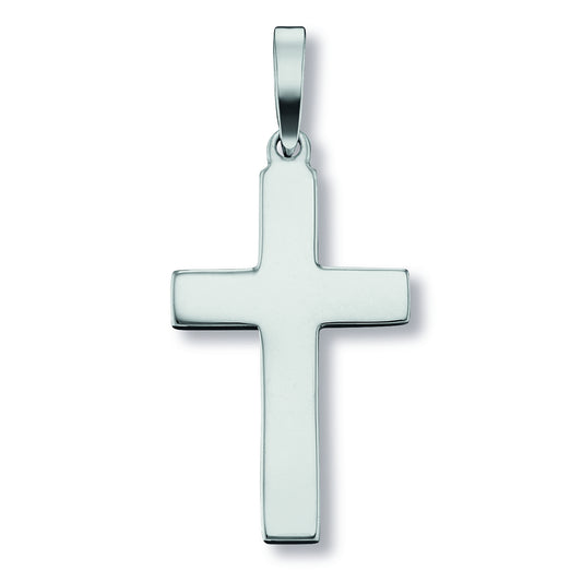 One Element  Kreuz Anhänger aus 925 Silber