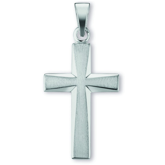One Element  Kreuz Anhänger aus 925 Silber
