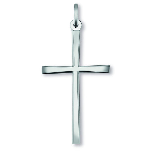 One Element  Kreuz Anhänger aus 925 Silber