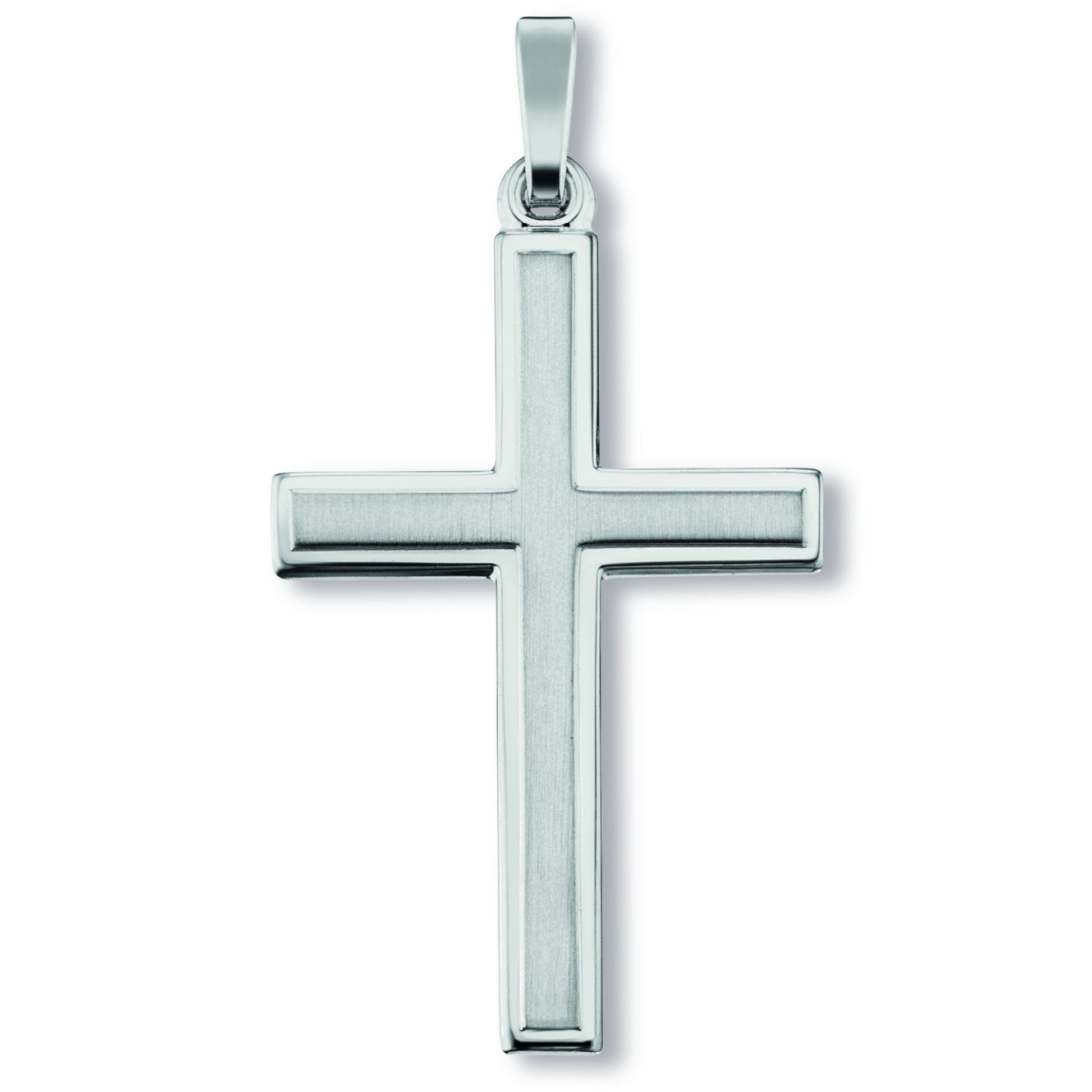 One Element  Kreuz Anhänger aus 925 Silber