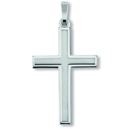 One Element  Kreuz Anhänger aus 925 Silber