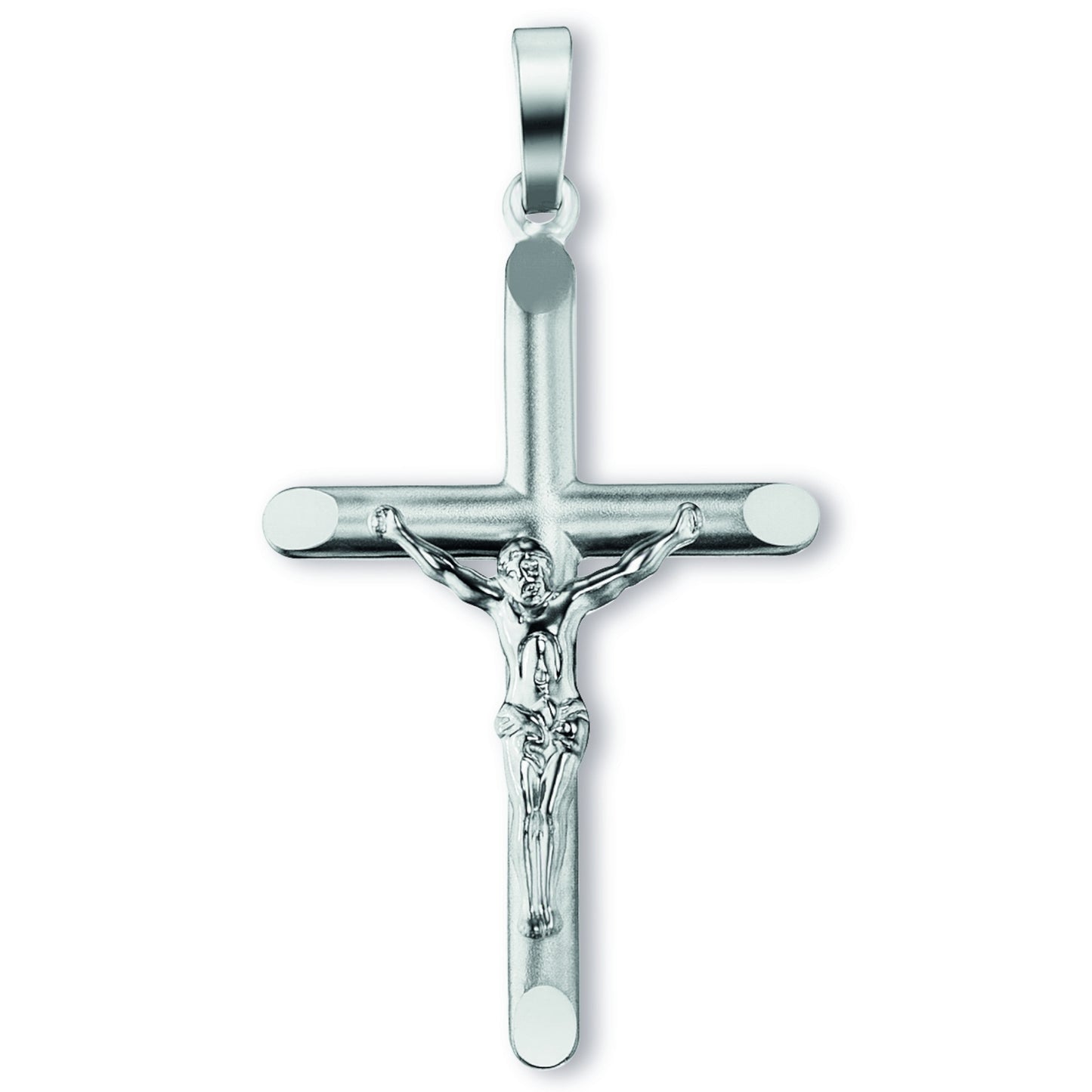 One Element  Kreuz Anhänger aus 925 Silber