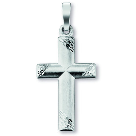 One Element  Kreuz Anhänger aus 925 Silber