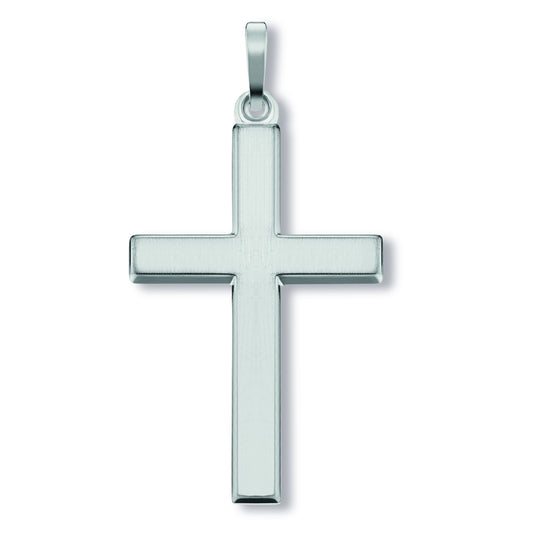 One Element  Kreuz Anhänger aus 925 Silber