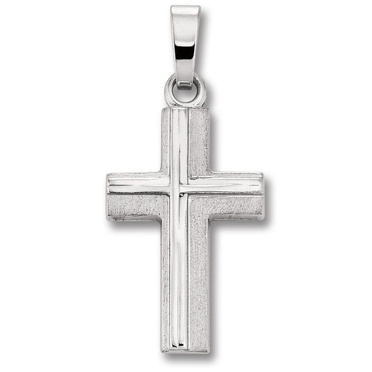 One Element  Kreuz Anhänger aus 925 Silber