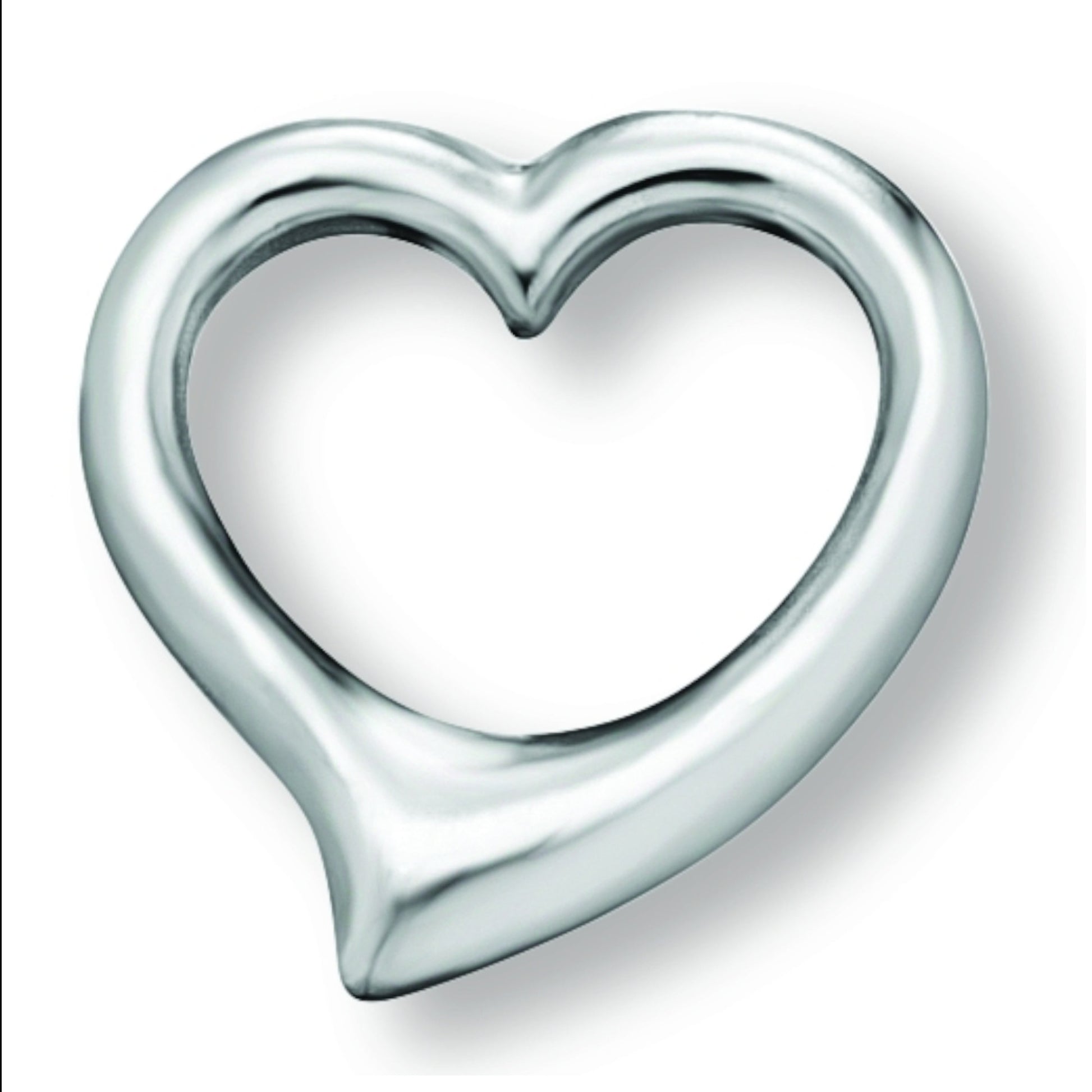 One Element  Herz Herz Anhänger aus 925 Silber