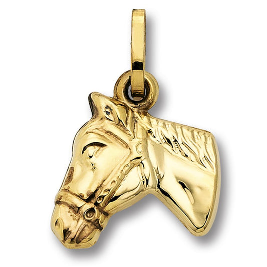 Pferd Anhänger aus 333 Gelbgold