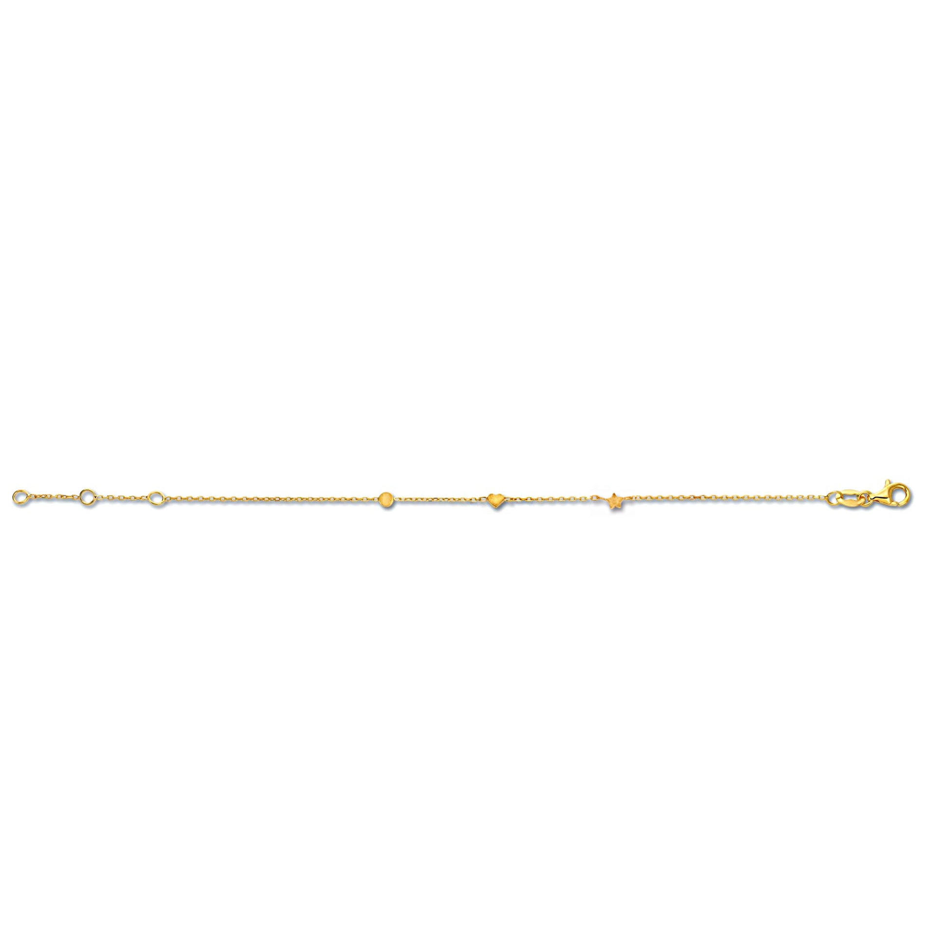 One Element  Halskette Rundankerkette aus 925 Silber  45 cm