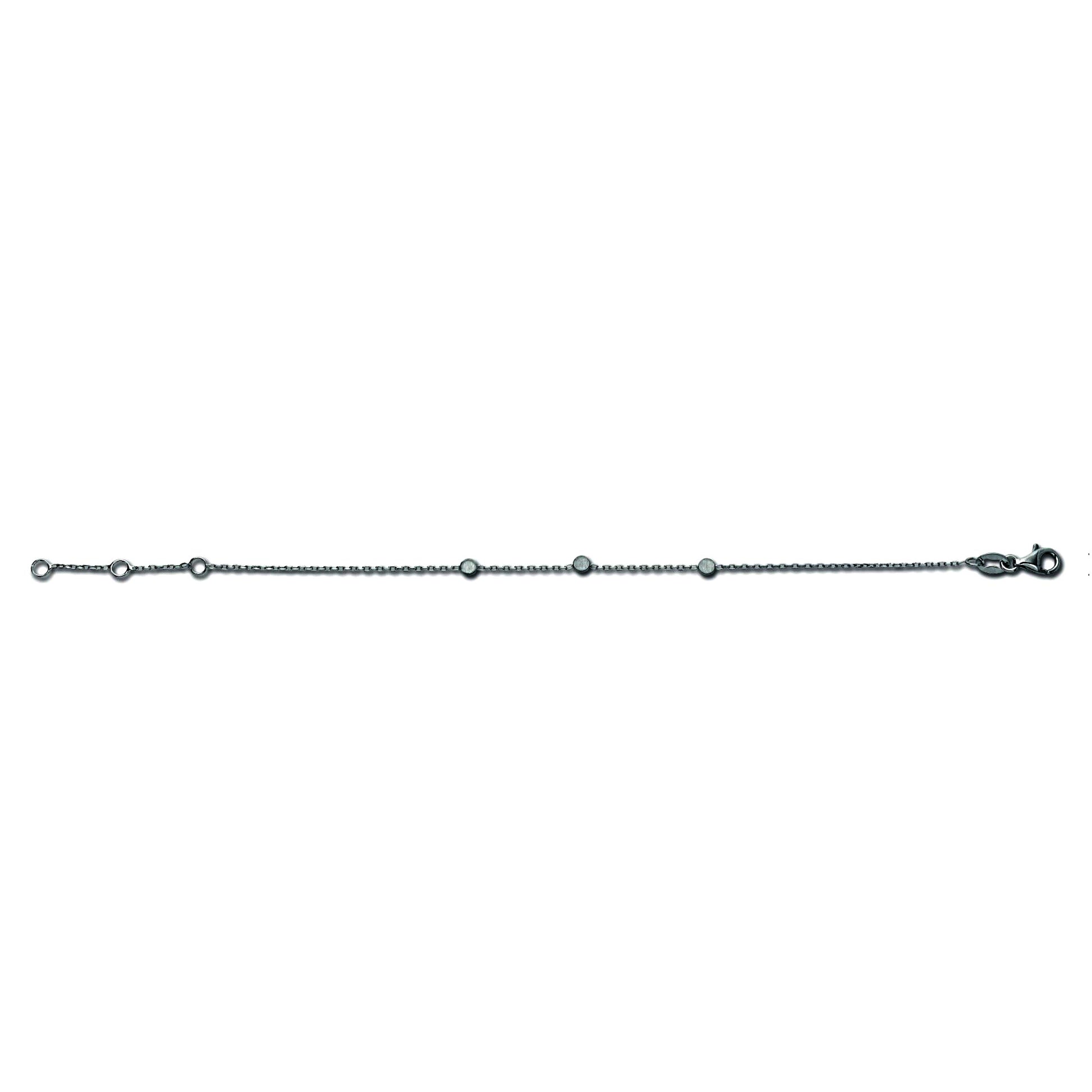 One Element  Halskette Rundankerkette aus 925 Silber  45 cm
