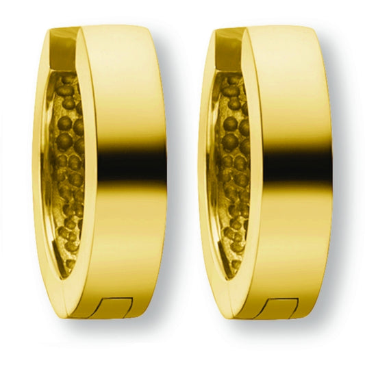 Ohrringe   Creolen aus 333 Gelbgold Ø 12,5 x 3,0 mm
