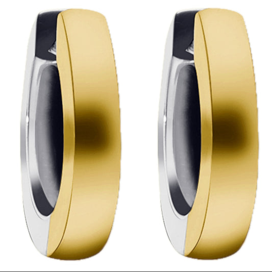Ohrringe   Creolen aus 333 Gelbgold Ø 12,0 x 2,0 mm