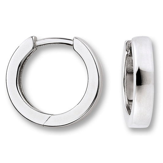 Ohrringe   Creolen aus 925 Silber Ø 13,5 x 2,9 mm
