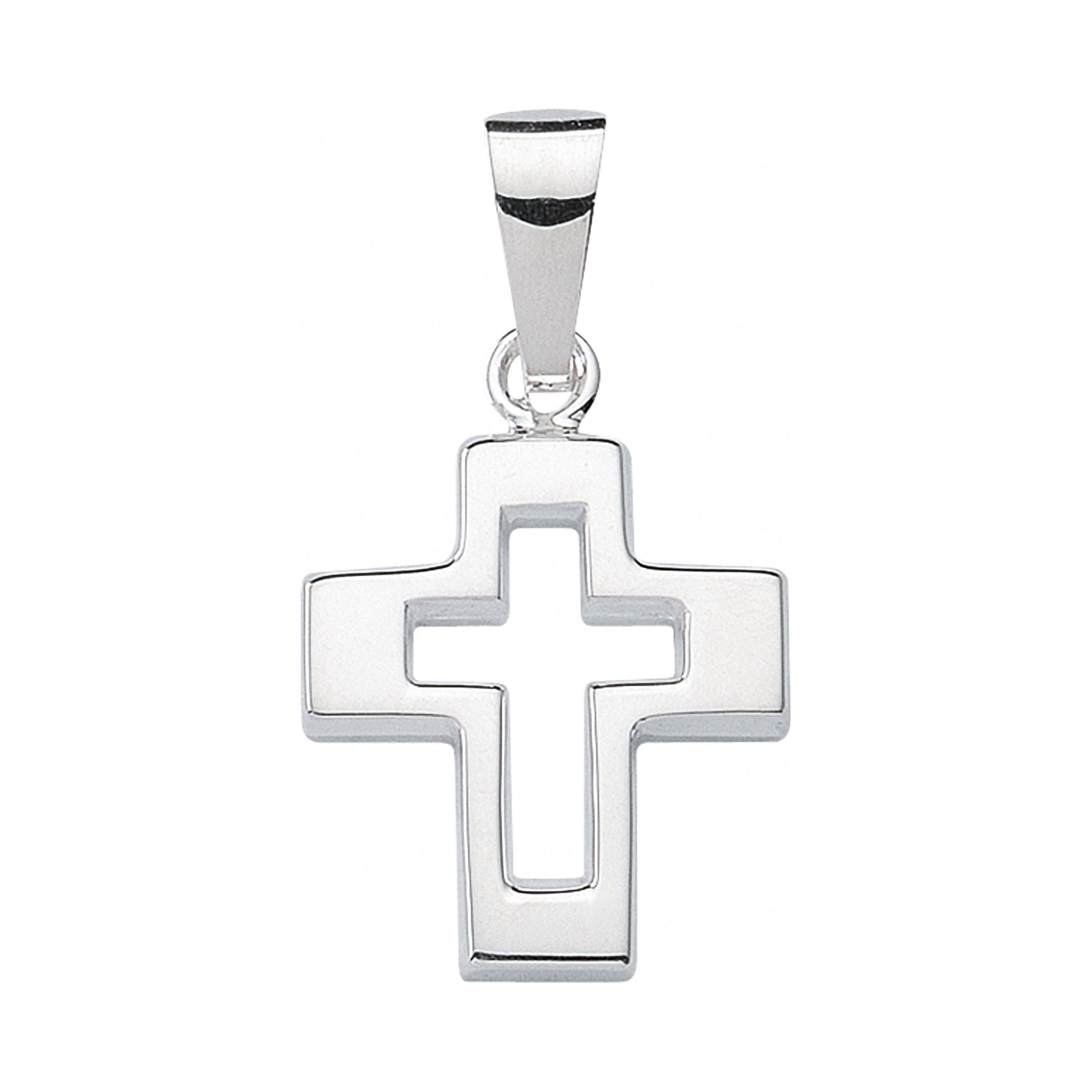 Adelia´s 925 Silber Kreuz Anhänger