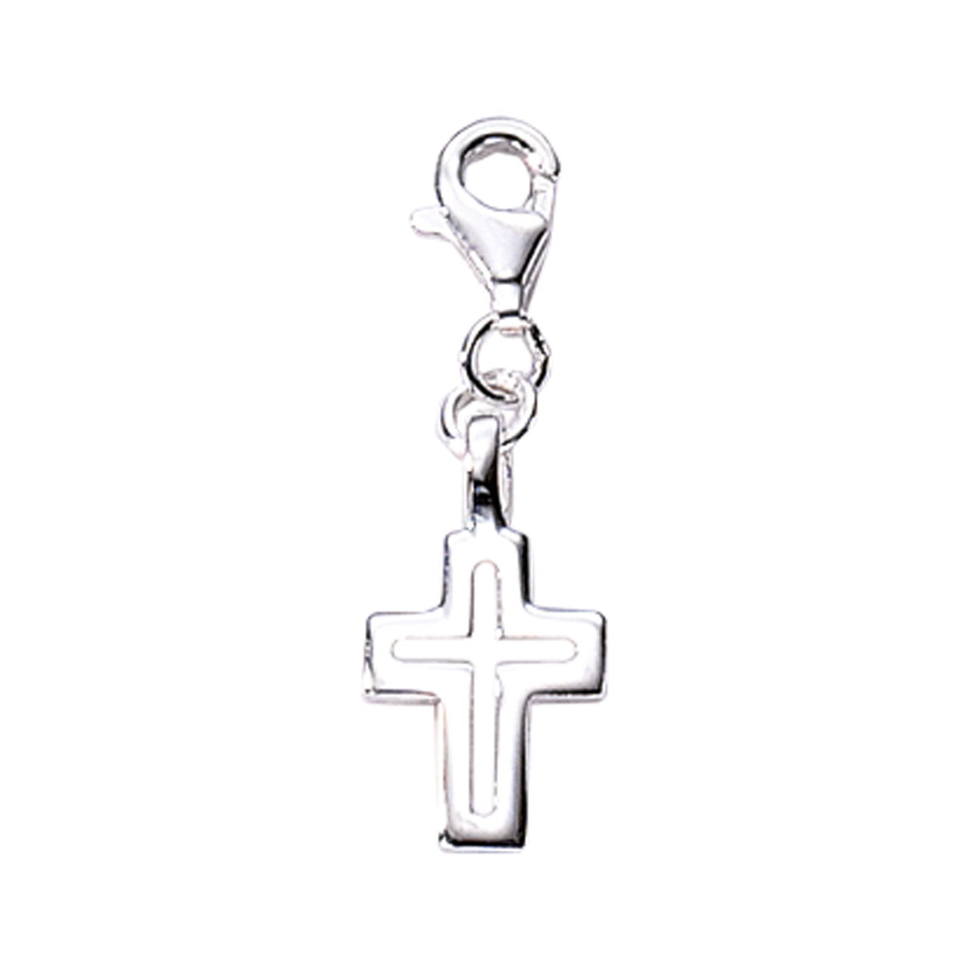 Adelia´s 925 Silber Charms Anhänger Kreuz