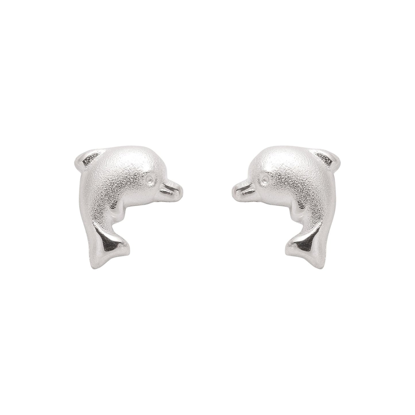 Adelia´s 925 Silber Ohrringe   Ohrstecker Delphin