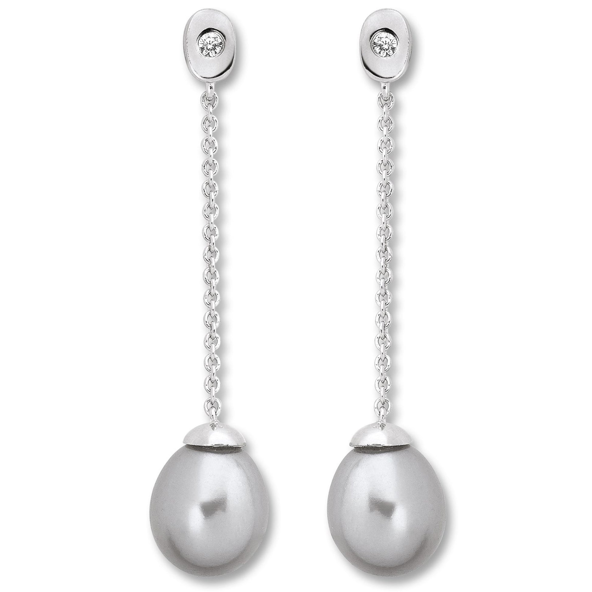 One Element  Zirkonia Ohrringe  Ohrhänger aus 925 Silber