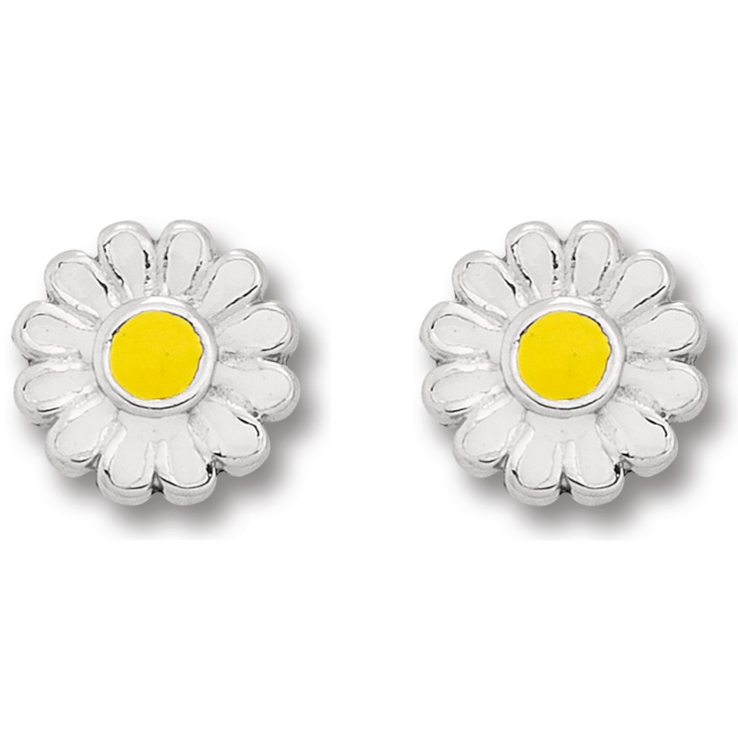 One Element  Gänseblümchen Ohrringe  Ohrstecker aus 925 Silber