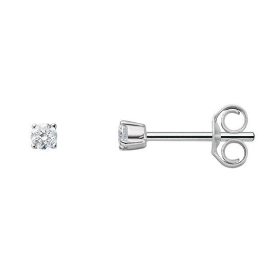 0.10 ct  Diamant Brillant Ohrringe   Ohrstecker aus 950 Platin