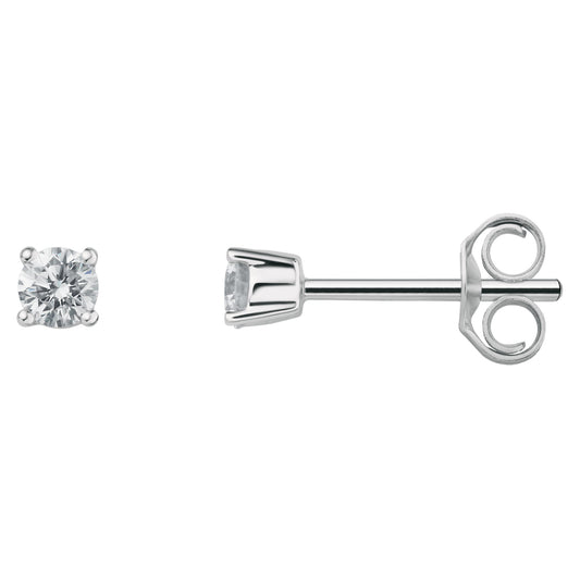 0.20 ct  Diamant Brillant Ohrringe   Ohrstecker aus 950 Platin